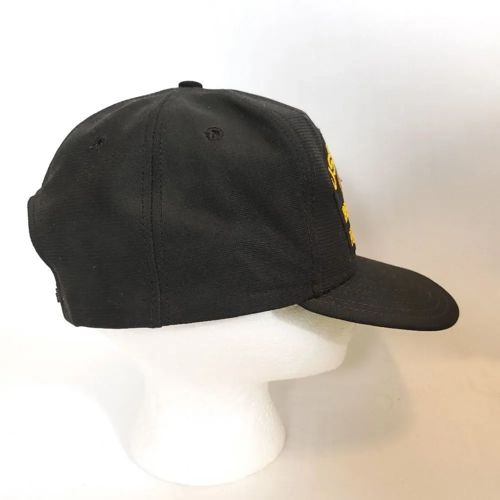 USS HAWES FFG 1989 PERSIAN gulf cruise cap black gold embroidery Dad hat